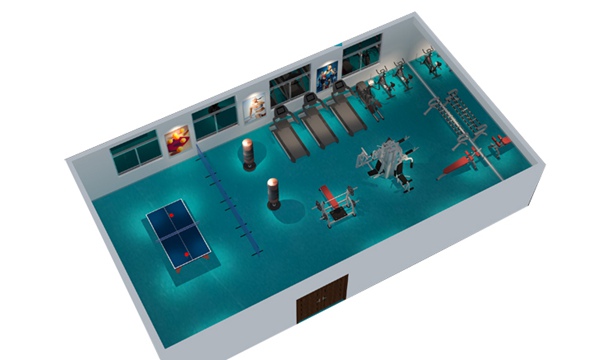 150平方健身房配置方案-广西Z6.COM-尊龙集团体育健身器材有限公司 150平方健身房配置方案-广西Z6.COM-尊龙集团体育健身器材有限公司