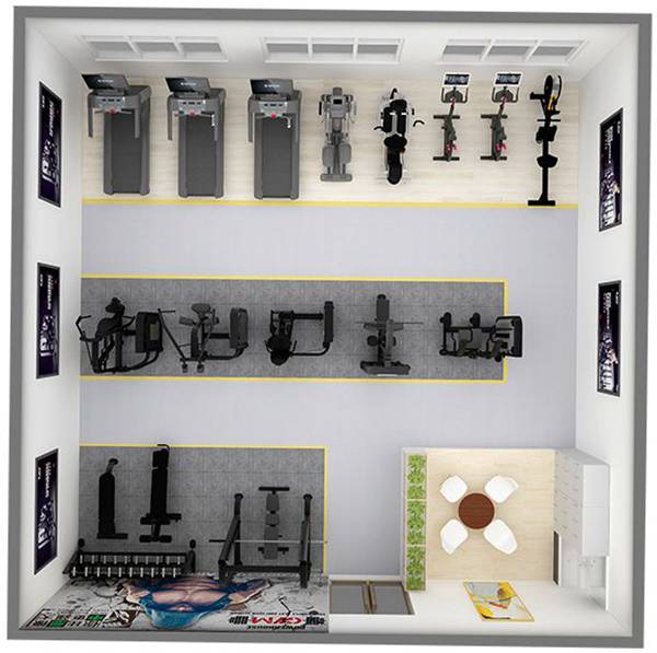 100平方健身房配置方案-广西Z6.COM-尊龙集团体育健身器材有限公司 100平方健身房配置方案-广西Z6.COM-尊龙集团体育健身器材有限公司